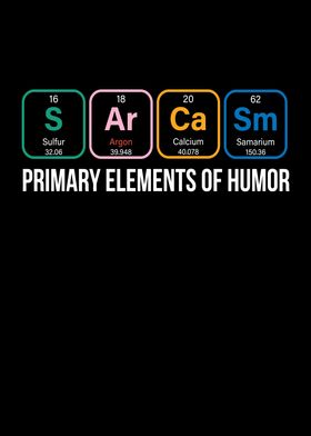 Sarcasm Periodic Table