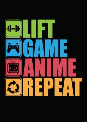 Lift Game Anime Repeat