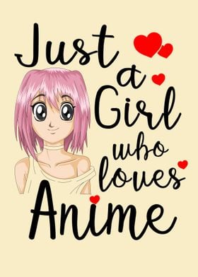 girl who loves anime