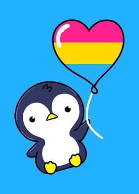 Penguin Balloon Pan Pride