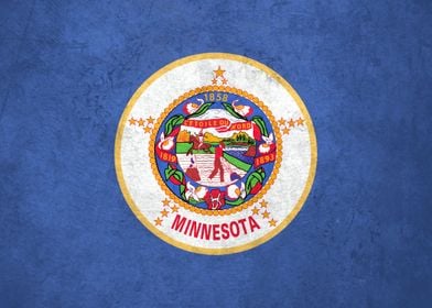 Old Flag of Minnesota