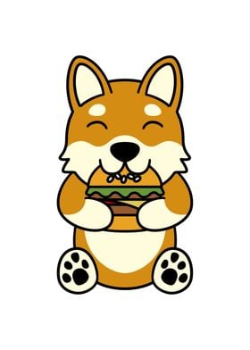 Shiba Inu Burger 