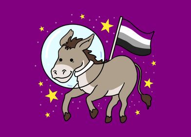 Asexual Donkey Ace Pride