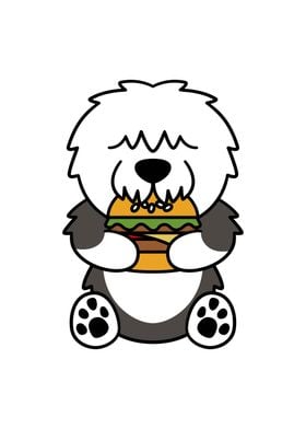 English Sheepdog Burger