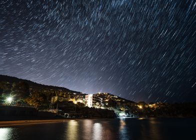 Startrails in France