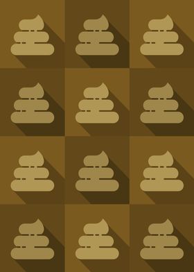 Poop Icons Art Yellow 4