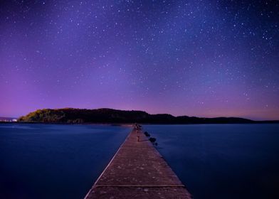 Starry jetty