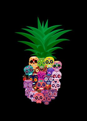 Calavera Pineapple