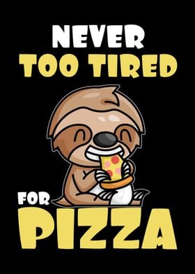 Sloth Eats Pizza
