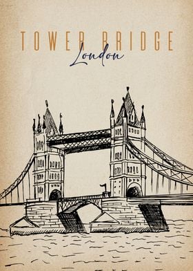 Tower Bridge Sketch