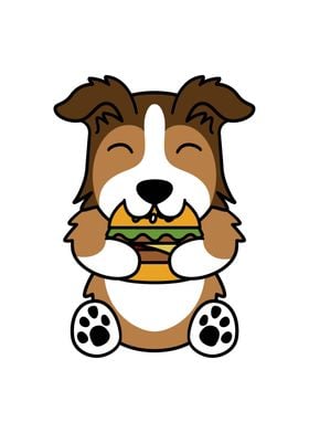 Shetland Sheepdog Burger 