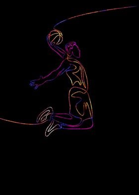 Basketball art