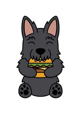 Scottish Terrier Burger 