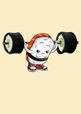 sushi weightlifting