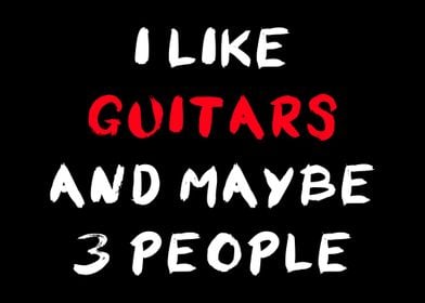 Guitars And Three People