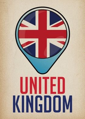 United Kingdom Pin