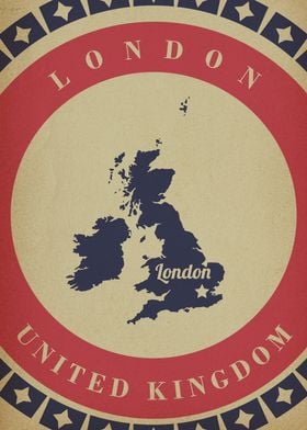 London England Stamp