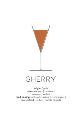 Glass of sherry