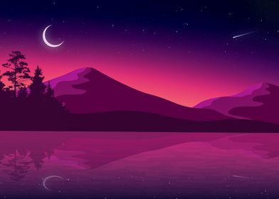 Purple night