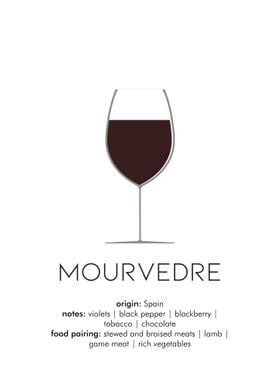 Mourvedre wine