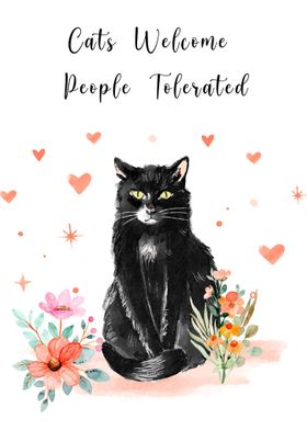 Cat Quote Art