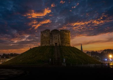 Cliffords Tower Sunset