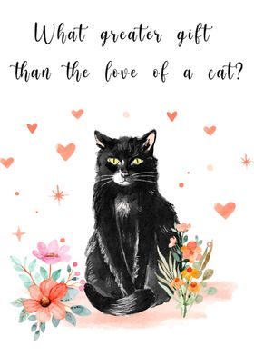 Cat Quote Art