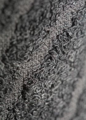 Grey shower towel textile