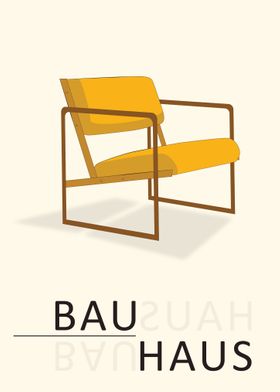 Bauhaus Chair yellow