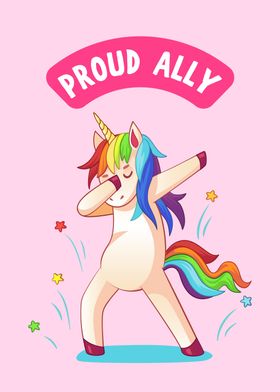 Proud Ally Unicorn