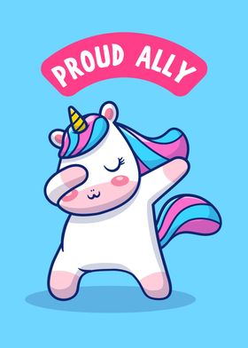 Proud Ally Unicorn