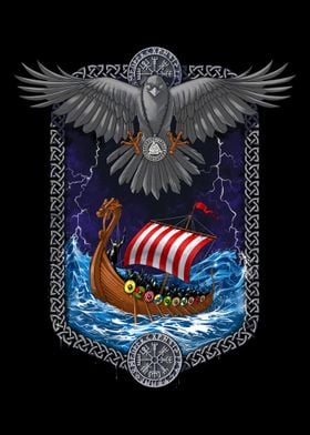 Norse Pagan Viking Ship