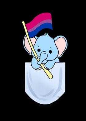 Elephant Bi Pride