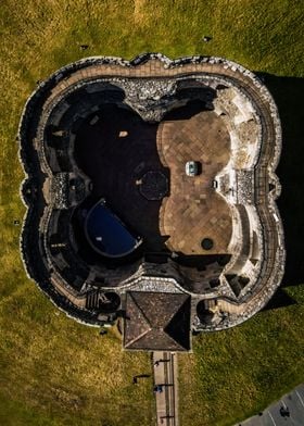 Cliffords Tower from above