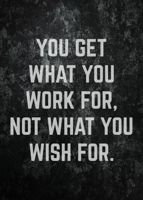 Work vs WIsh