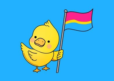 Pansexual Duck Pan Pride