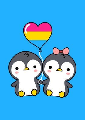 Penguin Couple Pan Pride
