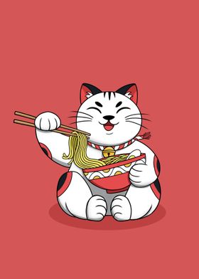 RAMEN cAT Minimalist