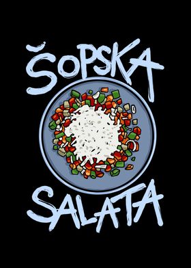 opska Salata Balkan Food