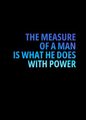 Man and Power