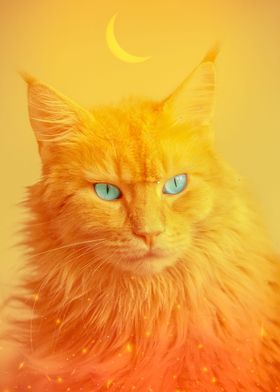 Phoenix Cat Totem Animal