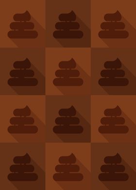 Poop Icons Art Orange 6