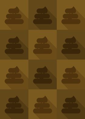 Poop Icons Art Yellow 6