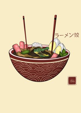 crocodile ramen