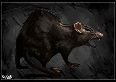 Dishonored Rat Fan Art