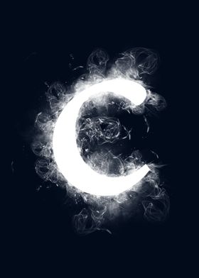 c small letter smoky 