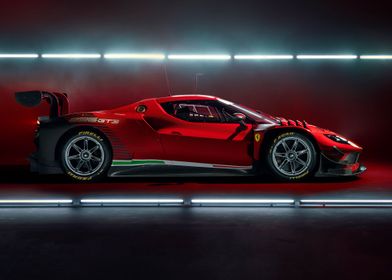 2023 Ferrari 296 GT3 car