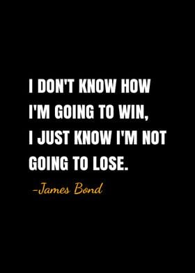 James bond quotes 