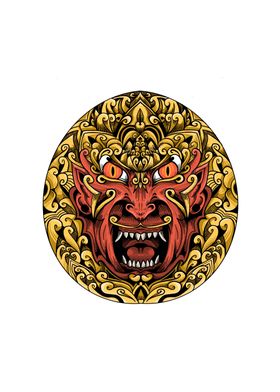 Traditional mask Barong