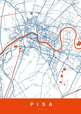 PISA Map ITALY